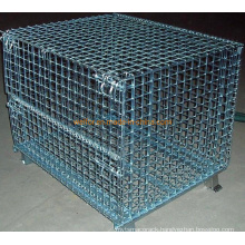 Mesh Container Warehouse Mesh Box Wire Cages Metal Bins Storage Container